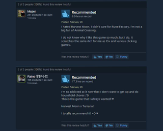 Illustration for article titled Stardew Valley, As Told By Steam Reviews